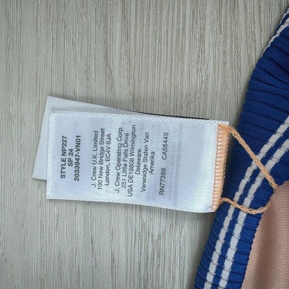 Madewell One Shoulder Striped One Piece Swimsuit Womens Large Blue White - Picture 5 of 7